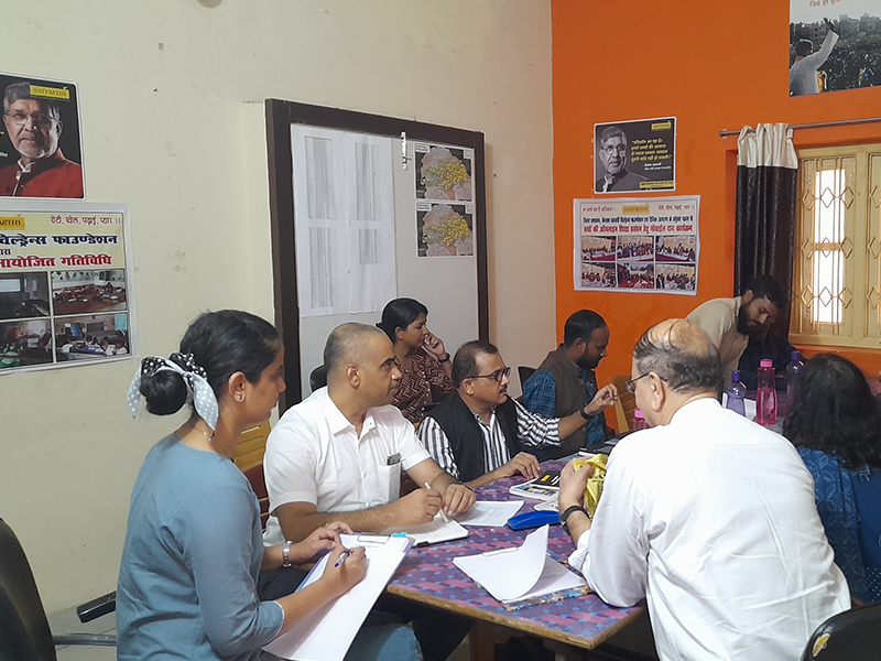Stakeholder meeting with Kailas Satyarthi Trust's Team